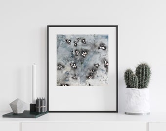 community - abstract watercolor print