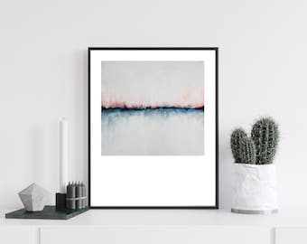 emerge - abstract watercolor print