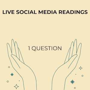 Live Social Media Tarot Reading