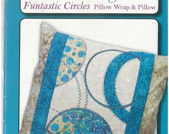 Funtastic Circles Pillow Wrap & Pillow - Sew Big Pillow Pattern