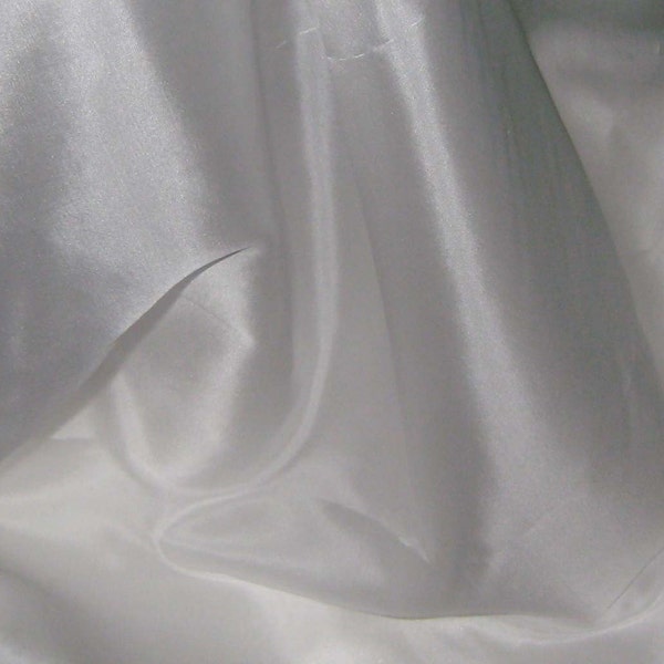 5mm HABOTAI Fabric - White - 45" wide