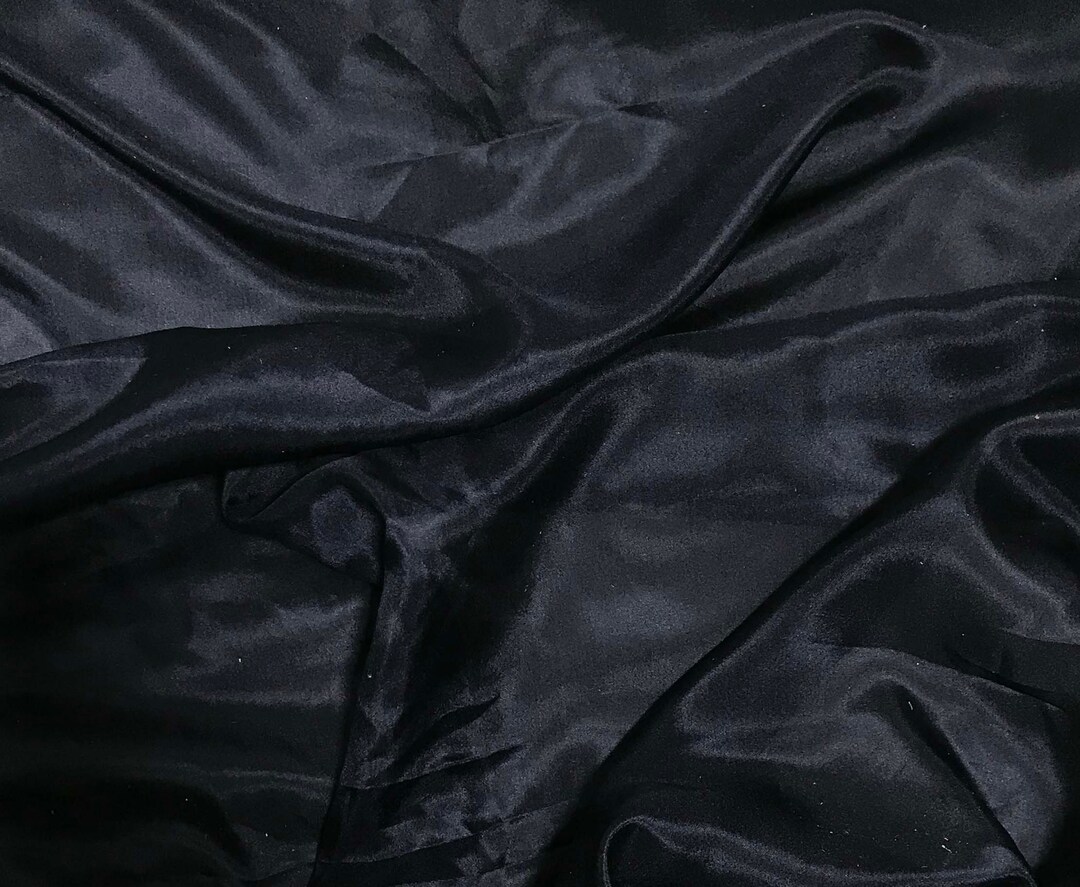 NAVY BLUE China Silk HABOTAI Fabric - Etsy