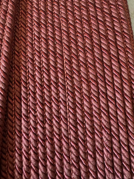 rust none - Rust Red Lip Cord Braid Gimp Trim 3/8" wide x 2 Yard increments