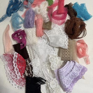 Vintage Lace Lot - Sewing, Scrapbooking, Junk Journals, Crafting & More!