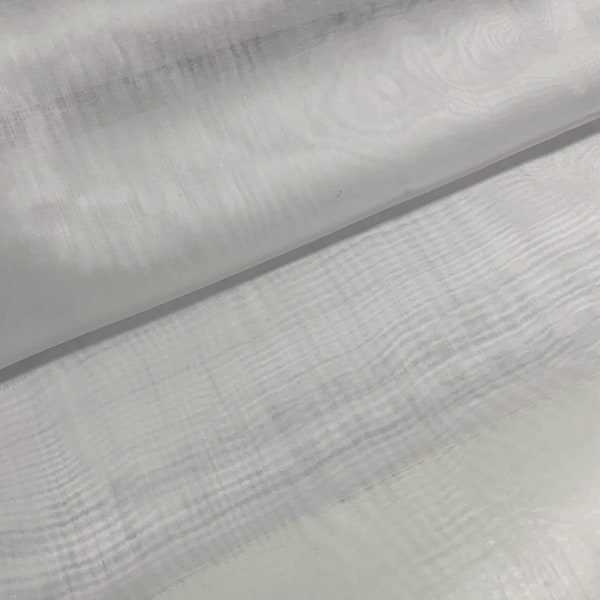 Spechler-Vogel Fabric - Swiss Organdy Pima Cotton - White