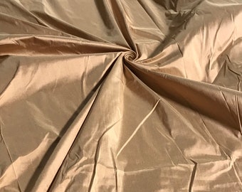 Peach - Silk Dupioni Fabric