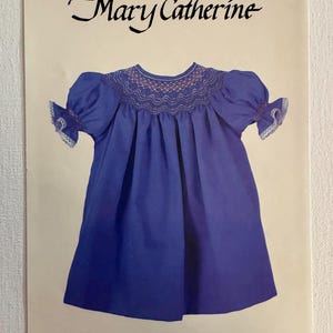 Smocking Plate MARY CATHERINE by Little Stitches 1983 Vintage