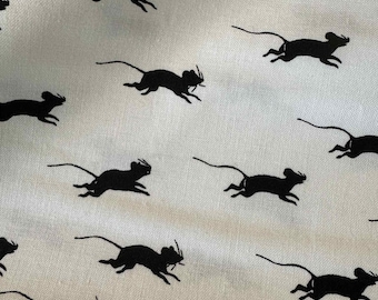 Blind Mice Off White - Goose Tales - by J. Wecker Frisch for Riley Blake Fabrics 100% Cotton Fabric