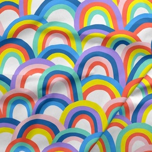 Over the Rainbow 12&quot; Bright - Paintbrush Studio Cotton Fabric