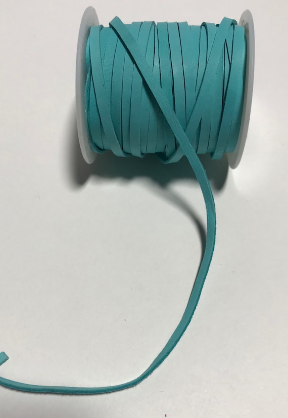 1/8 Inch X 50 Foot Spool Tuquoise Dee Lace - Centalia Fu
