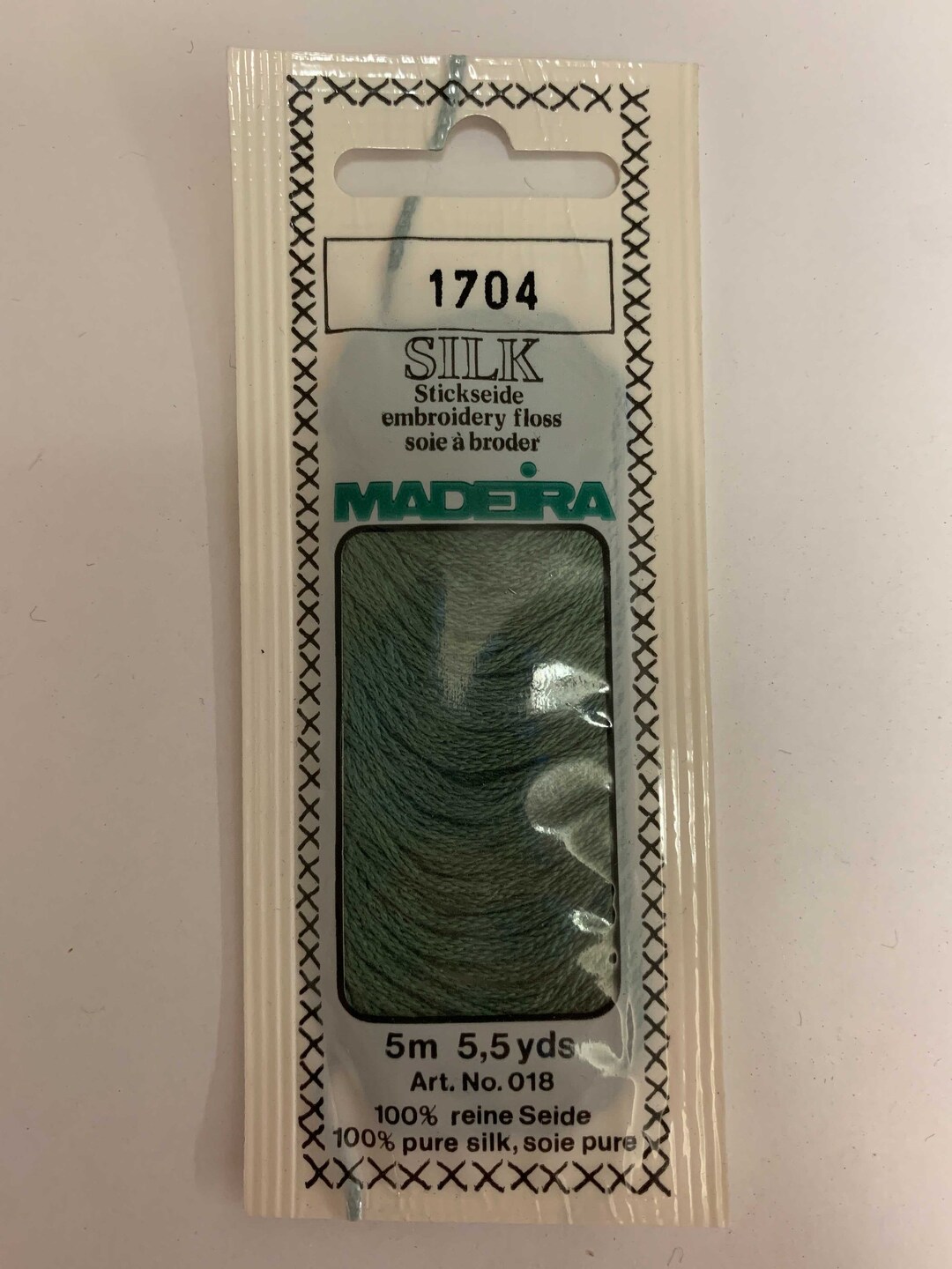 Vintage SILK Madeira Embroidery Floss 1704 5m/5.5yds Etsy