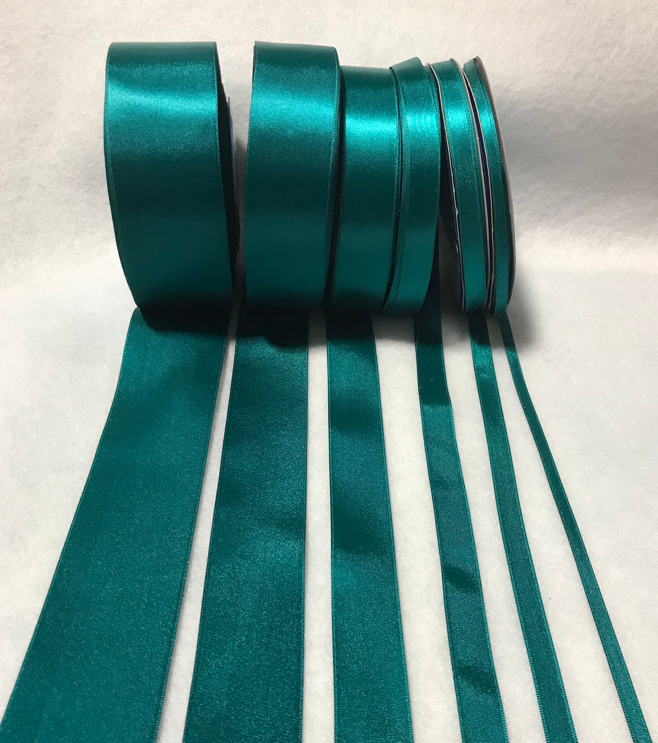 Wide Satin Ribbon Peacock Blue Ribbon for Gift Wrapping,23m Satin Ribbon 4  inch Fabric Ribbon Wide Ribbon,10cm Thick Ribbon Large Blue Bow Ribbon for