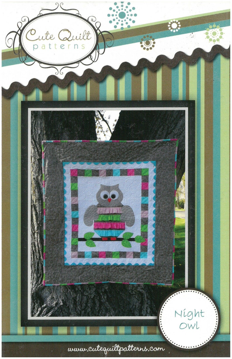 Night Owl Quilt Pattern Cute Quilt Patterns