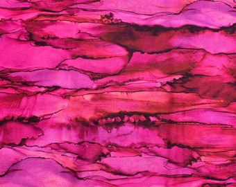 Raspberry Reflections - Bliss Bold and Bright - Northcott Cotton Fabric