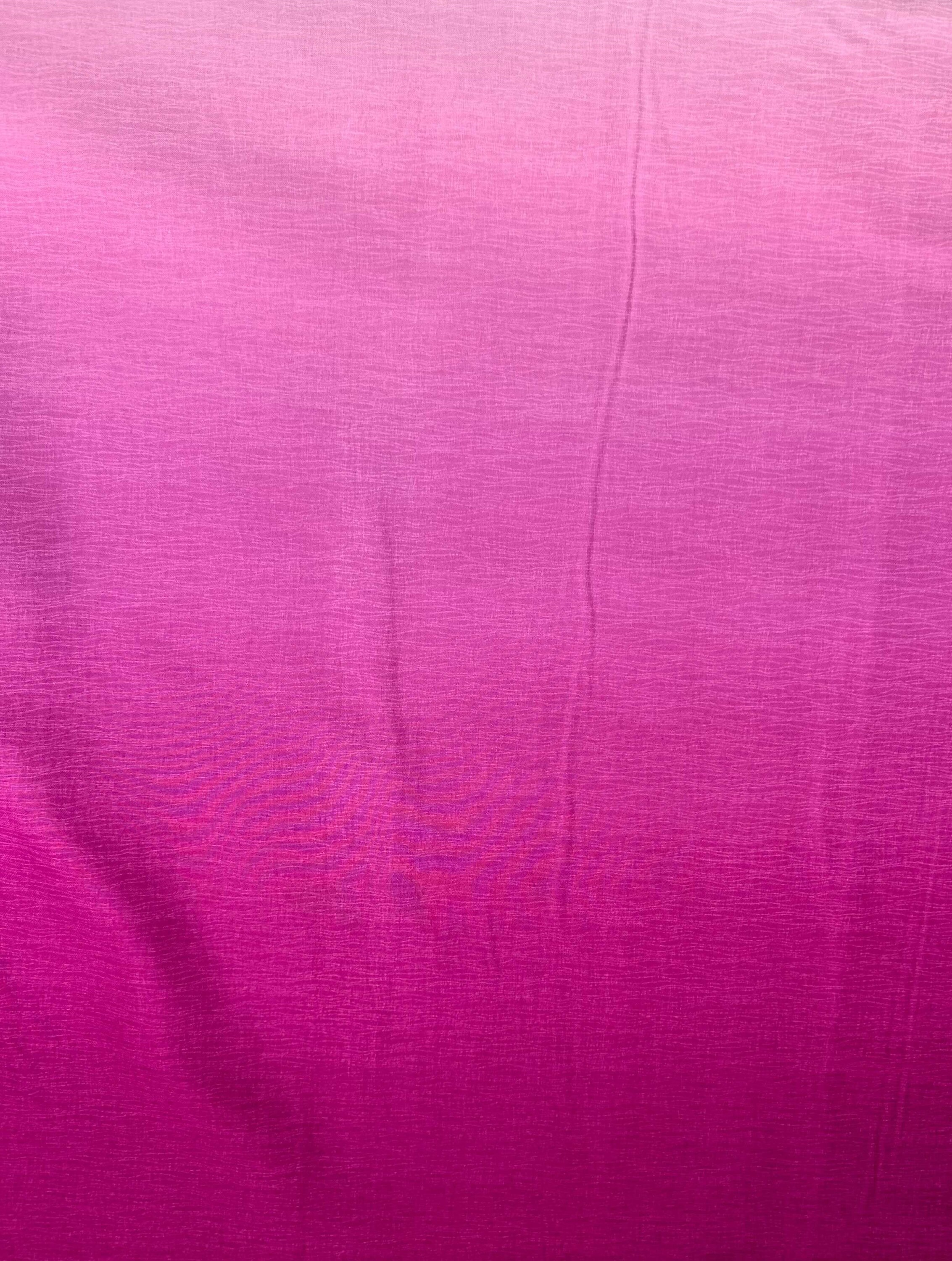 Ombre Pink and Purple Fabric