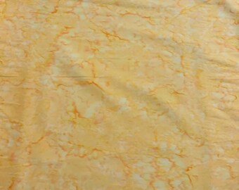 Ombres jaunes jonquille - Banyan Batik Tone on Tone 100% Cotton Fabric