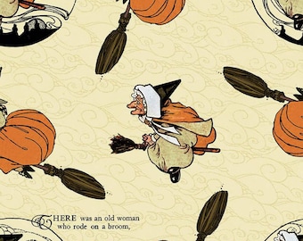 Old Mother Goose Toss Cream - Goose Tales - by J. Wecker Frisch for Riley Blake Fabrics 100% Cotton Fabric