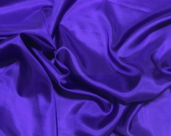 ROYAL PURPLE China Silk HABOTAI Fabric