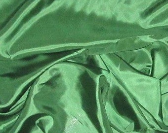 SPINACH GREEN China Silk HABOTAI Fabric