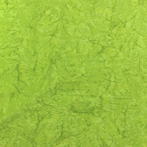 Hellgrüne Schatten - Banyan Batik Ton in Ton 100% Baumwolle Stoff
