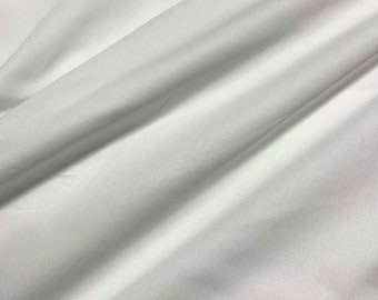 Spechler-Vogel Fabric - Pima Cotton Sheen Sateen - White