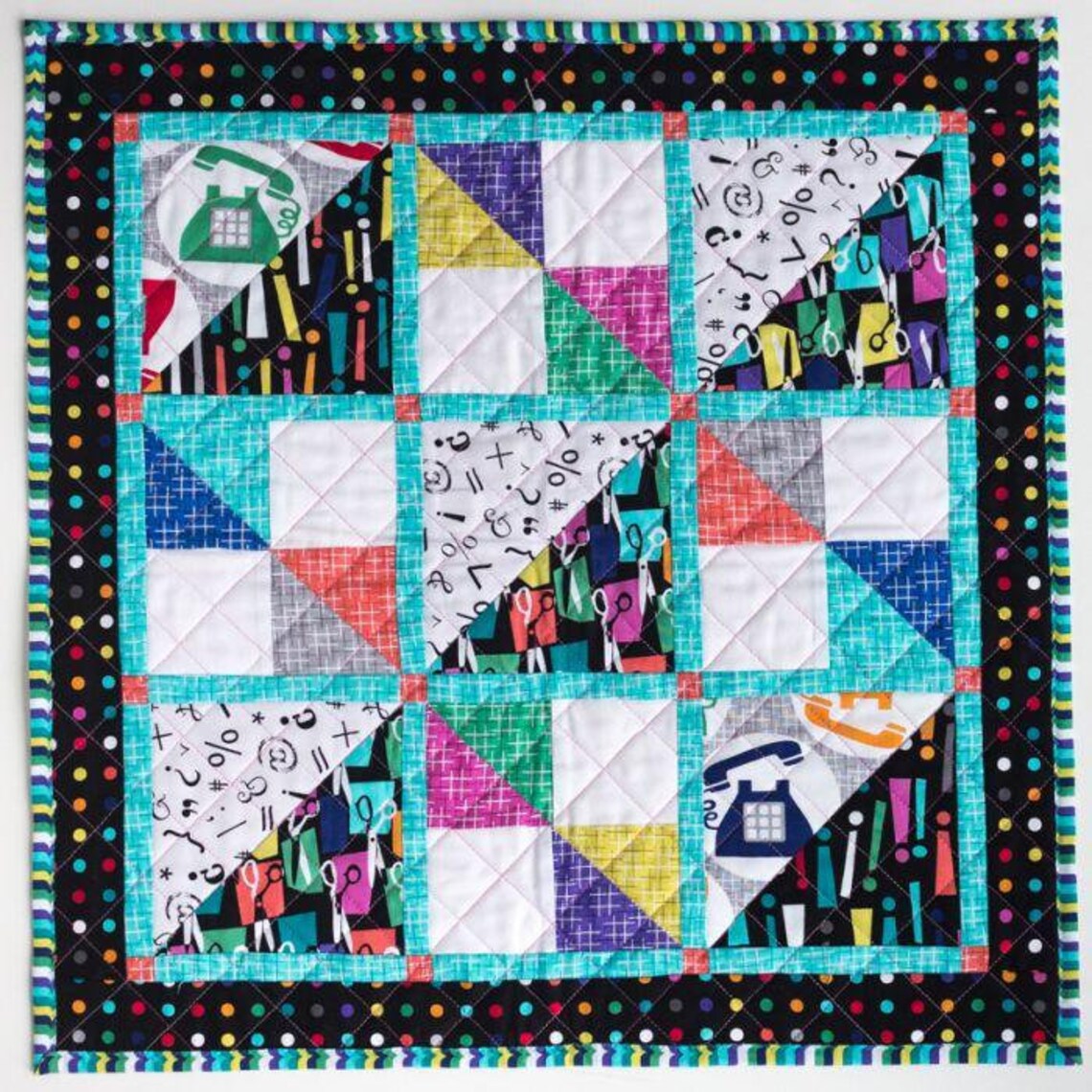 Savannah Squares Mini - Quilt Pattern by Seams Like A Dream - Etsy