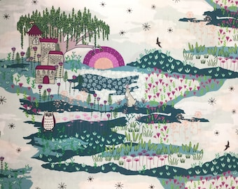 Prato incantato - Bambino dei fiori di Maureen Cracknell per Art Gallery Fabrics - Cotone di prima qualità