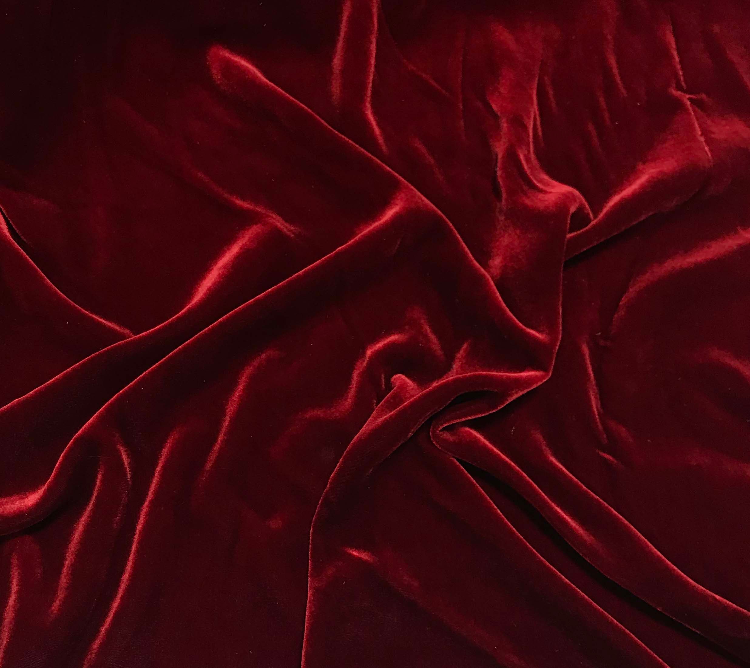 Red Silk Satin Ribbon - 100% silk - Sew Vintagely