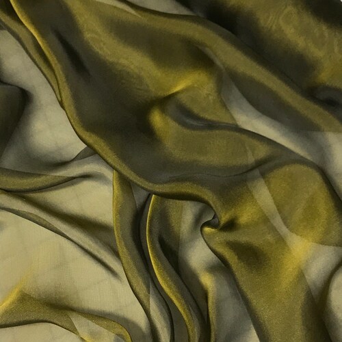 Orchid Haze Iridescent Silk Chiffon IC-075 Fabric