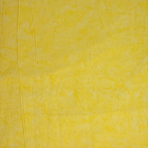 Sunshine Yellow Shadows - Banyan Batik Tone on Tone 100% Cotton Fabric