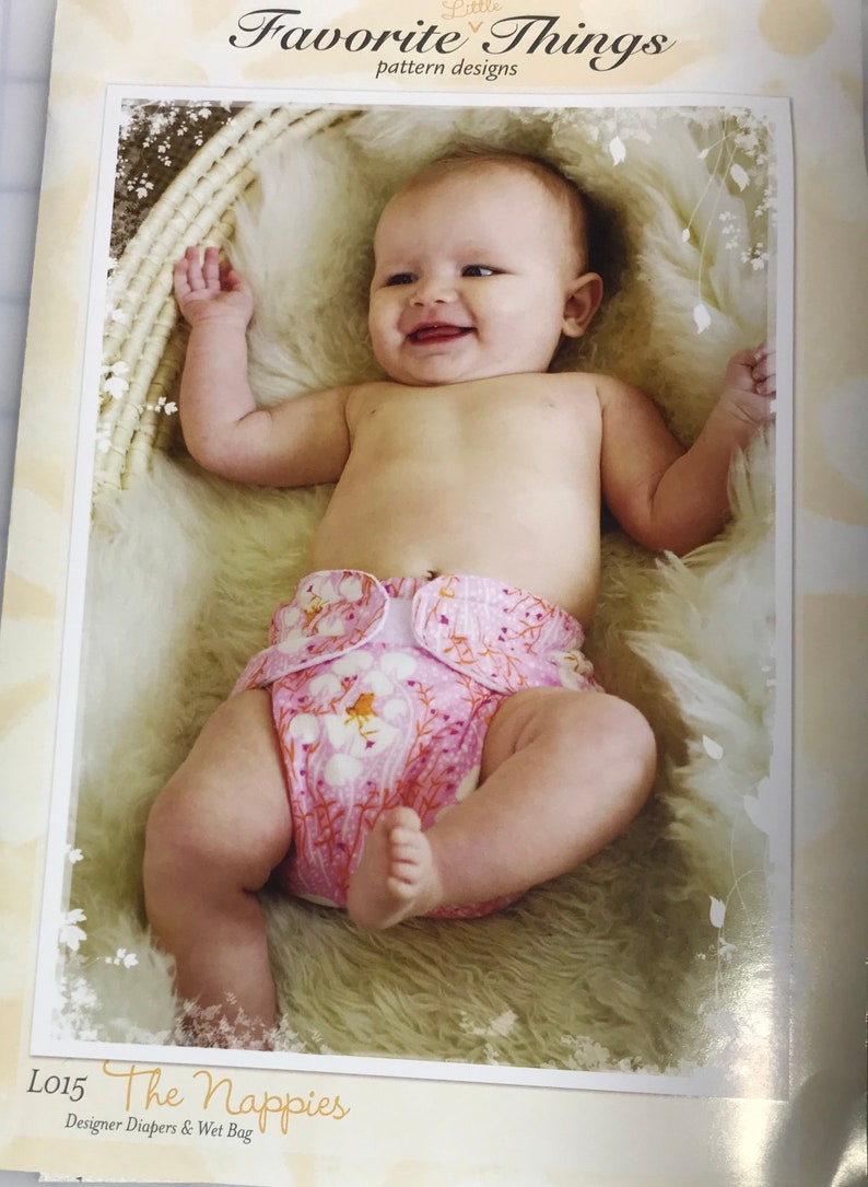 The Nappies Diapers /& Wet Bags Sewing Pattern