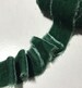 Hand Dyed Evergreen Silk Velvet Ribbon ( 4 Widths to choose from) 