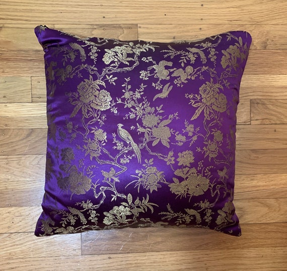 Brocade pillow top
