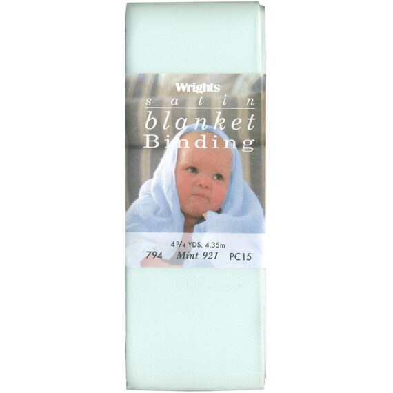 Mint Wrights Single Fold Satin Blanket Binding 2 By Etsy