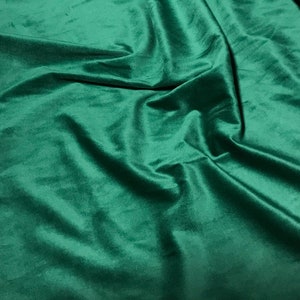 Tecido de veludo de algodão Spechler Vogel verde garrafa