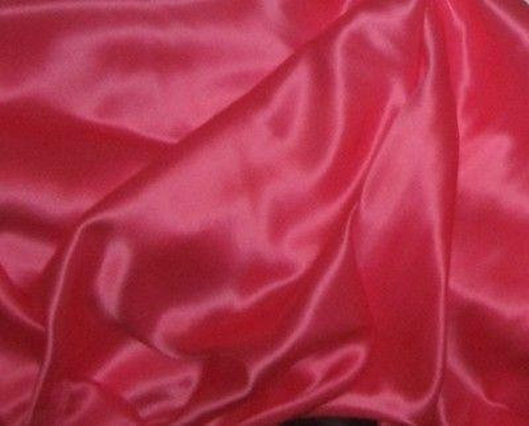 Bubblegum Pink Charmeuse Silk Fabric main image 0