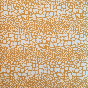 Westminster Vicki Payne Golden Yellow Giraffe Spots - Cotton Home Dec Fabric - 1 Yard