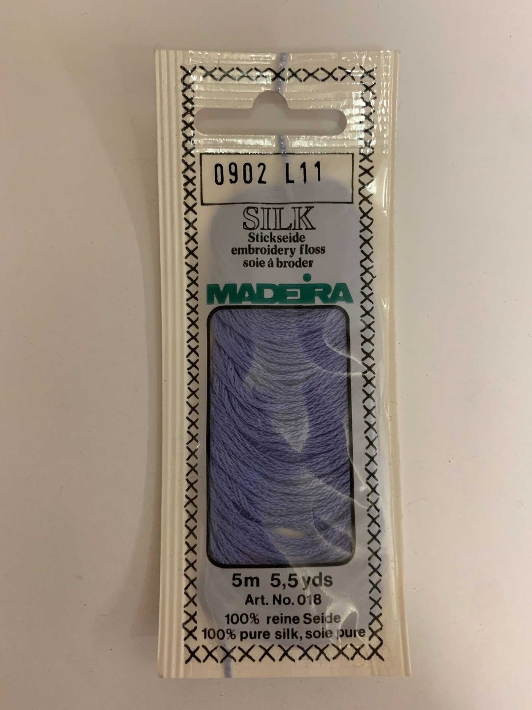 Vintage SILK Madeira Embroidery Floss 0902 L11 5m/5.5yds Etsy