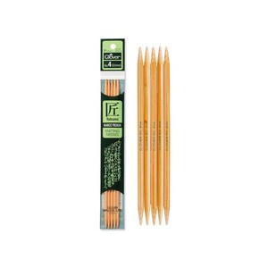 Aiguilles à tricoter double pointe 7 po. Takumi Bamboo Clover Needlecraft (taille au choix)
