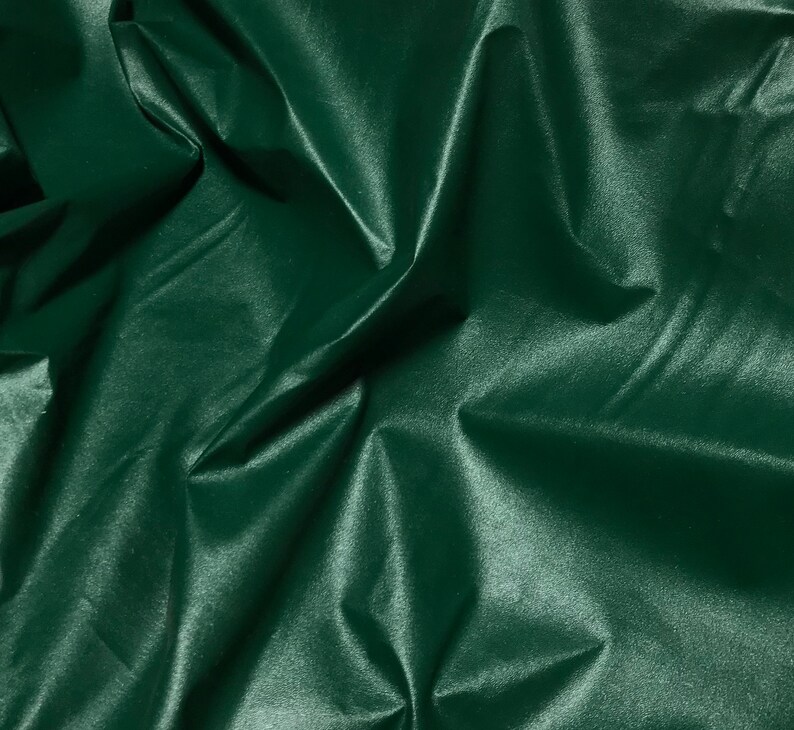 Hunter Green Faux Leather Fabric Etsy