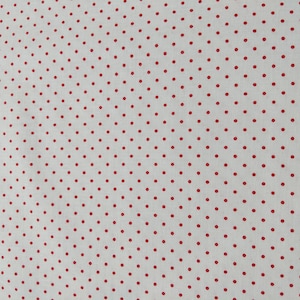 Swiss Dot On White- Red - Riley Blake Cotton Fabric