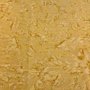 Golden Yellow Shadows - Banyan Batik Ton auf Ton 100% Baumwollstoff