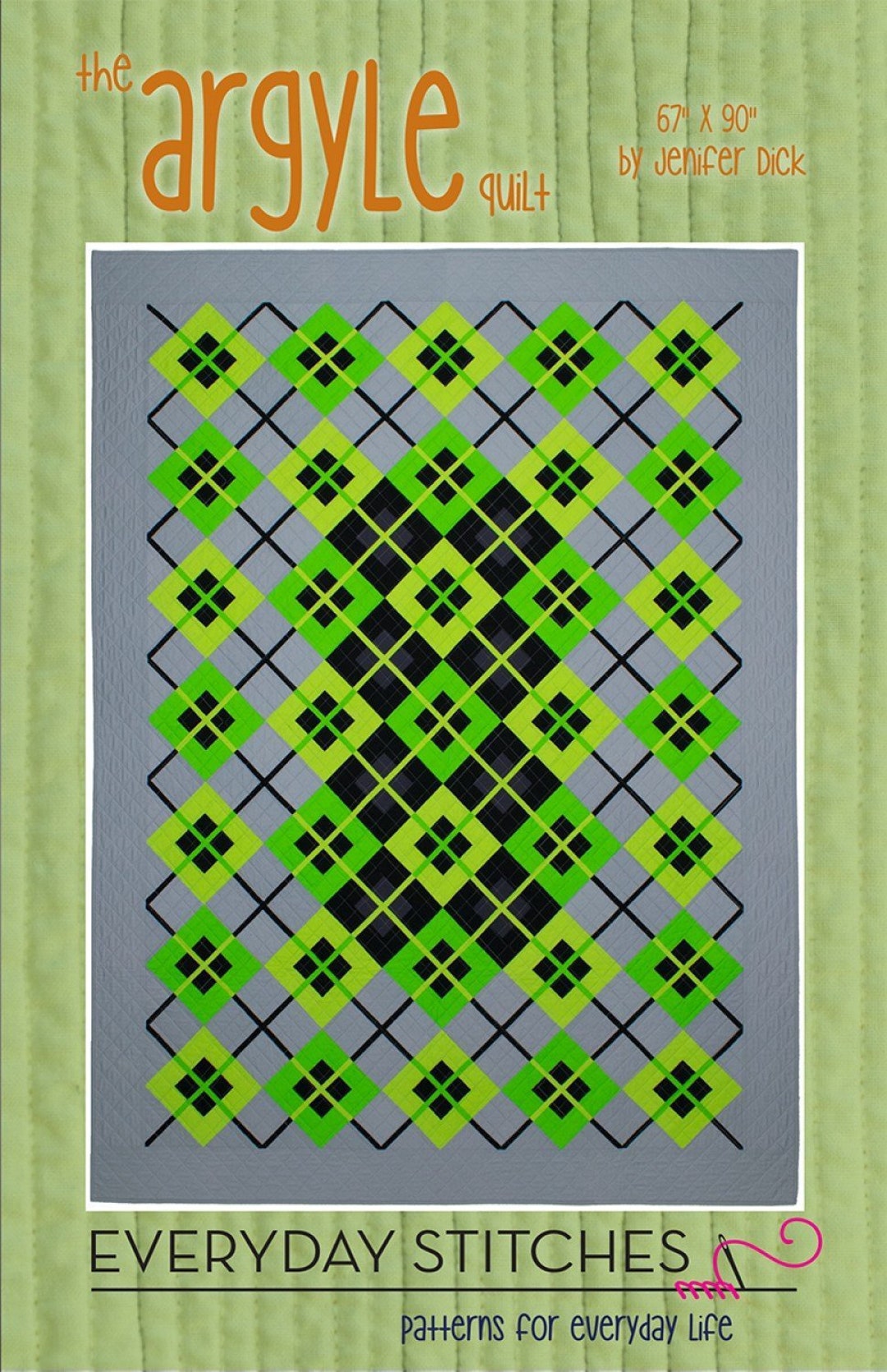 Th Argyle Quilt - Everyday Stitches Quilt Pattern - Etsy