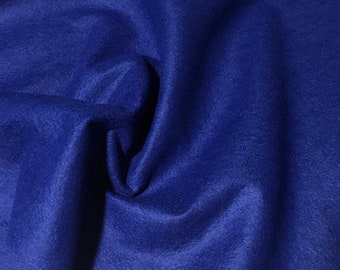 Royal Blue - Wool /Rayon Blend Felt Fabric