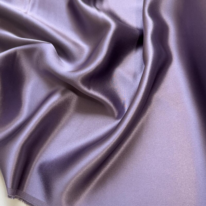 Cloudburst Charmeuse Silk Fabric main image 1