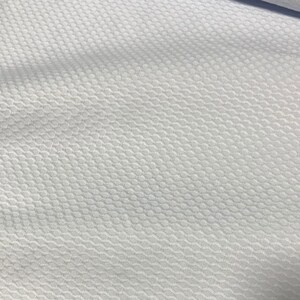 Spechler-Vogel Fabric - Blue Pima Super Bullseye Pique Swiss Cotton Fabric