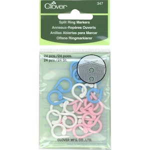 Clover Split Ring Markers