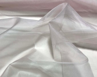 Baby Pink - Silk Organza Fabric