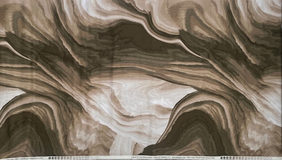 taupe cotton fabric - Taupe Glacier - Benartex Cotton Fabric