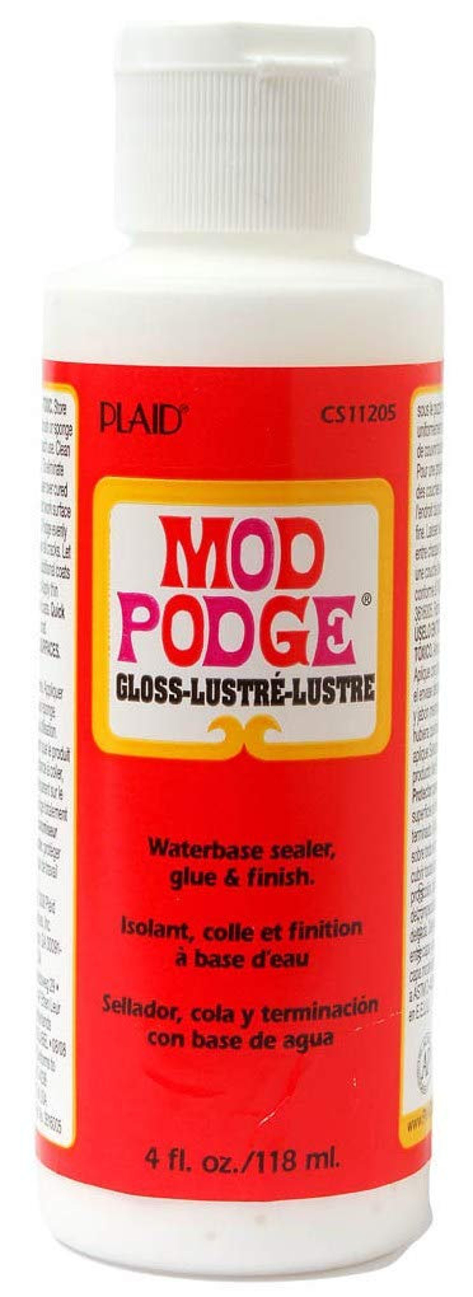 Mod Podge Waterbase Sealer Glue & Finish 4 Oz CS11205 Etsy